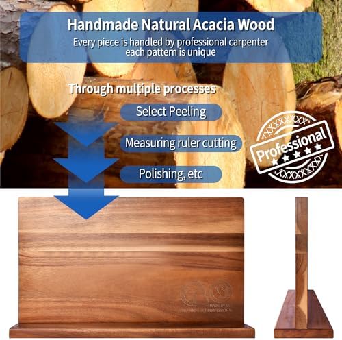 XYJ Extra Large Magnetic Knife Block