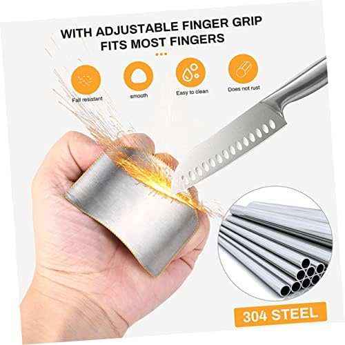 Sharp Durable 12-Piece Stainless Steel Cutting Guard