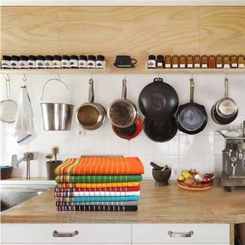 Bundled Ultra-Soft Cotton Cooking Towels for Home Use