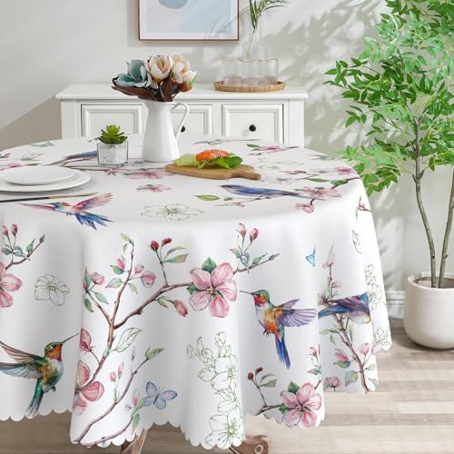 Elegant Spring Tablecloth 70in