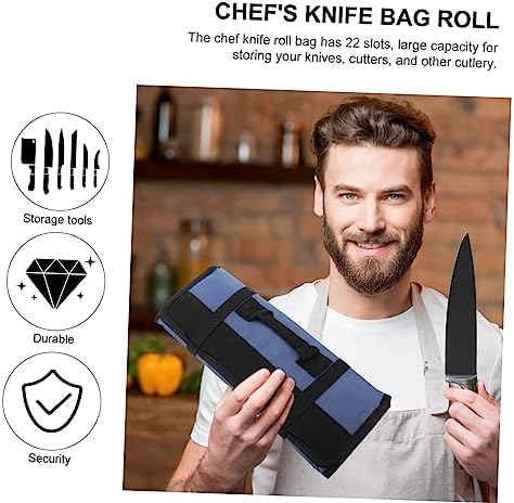 KIC aridown 22 Slot Knife Bag Portable Perfect for Travel