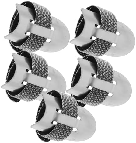 5PCS Stainless Steel Knives Set with Finger Protectors for Chopping Guards