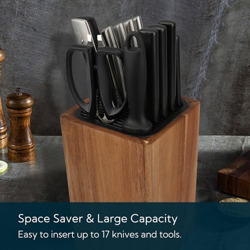 KITCHENDAO Deluxe Universal Knife Block