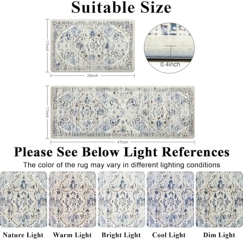 Anti Fatigue Kitchen Mats Set