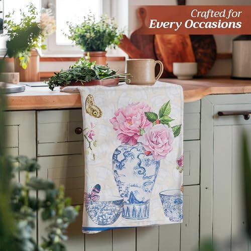 Maison dHermine Dish Towels Set of 3 2750 x 20 Cotton Kitchen Towels