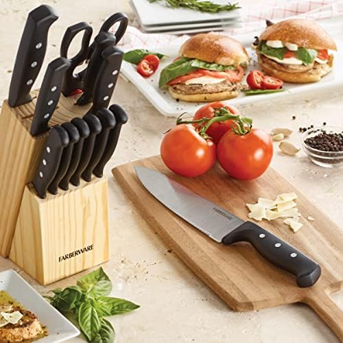 Precision-Cut Kitchen Knife Block Set
