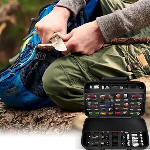 GWCASE Folding Knife Holder for 66 Pocket Knives