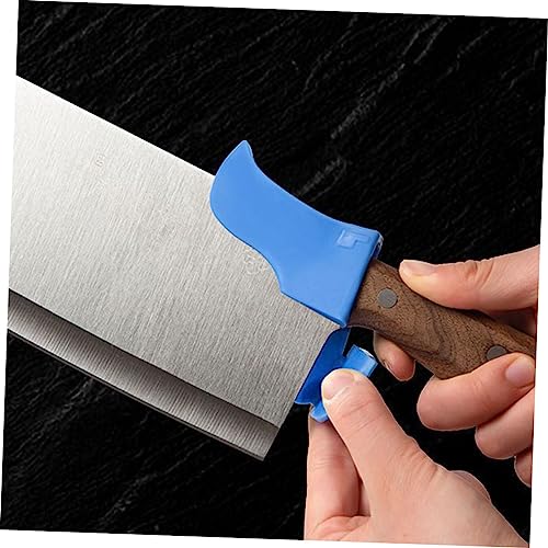 Comfortable Abrasion-Resistant Silicone Grip Cutter Cover Universal Kitchen Guards Ergonomic Design