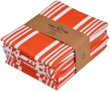 Urban Villa 100 Cotton Dish Towels Pack of 6