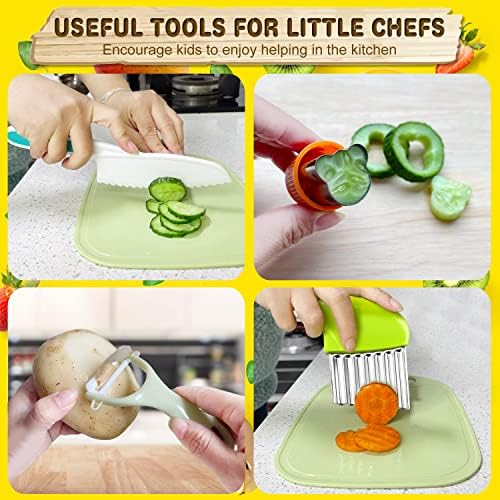 TAORISH 9 Pcs Kids Kitchen Knife Set KS