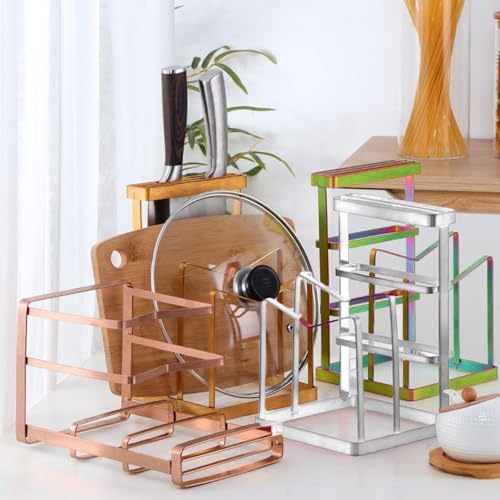Space-Saving Stainless Steel Knife Rack for Tiny Homes and Small Spaces