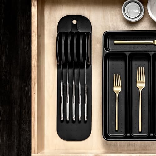 Madesmart 5-SLOT Kitchen Knife Holder Storage Mat