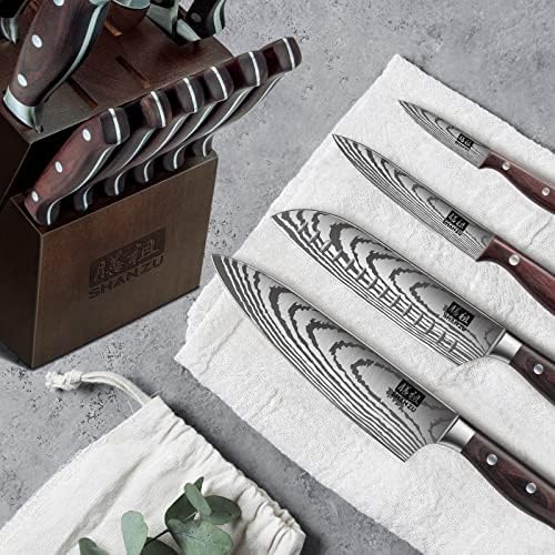 SHAN ZU Japanese Steel Knife Set