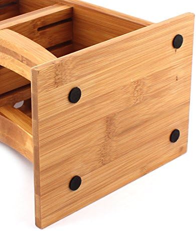 Premium Handcrafted 5-Slot Kitchen Knife Holder