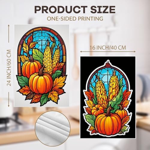 Modern Autumn- perfume Tea Towels Set - 4 x 16x24