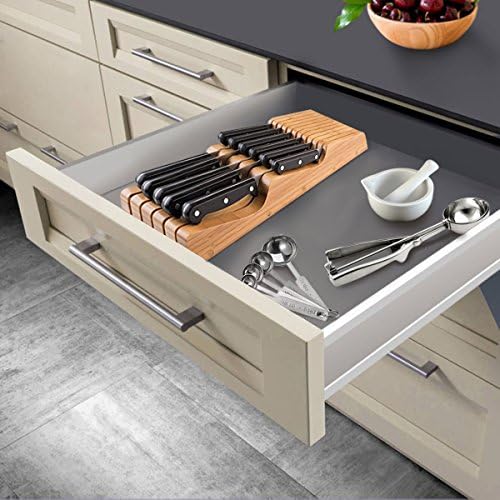 Bambsi In-Drawer Knife Block - Fits 5 Long 6 Short Knives