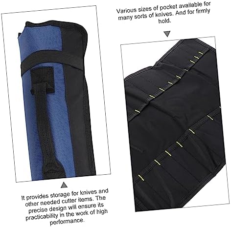 22 Slot Knife Holder Bag for Chefs and Kitchen Tools Storage