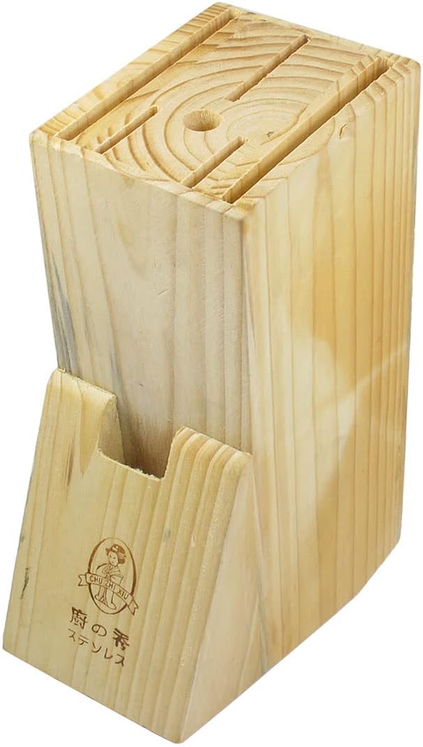 Durable Wooden Knives Holder for Tabletop Storage