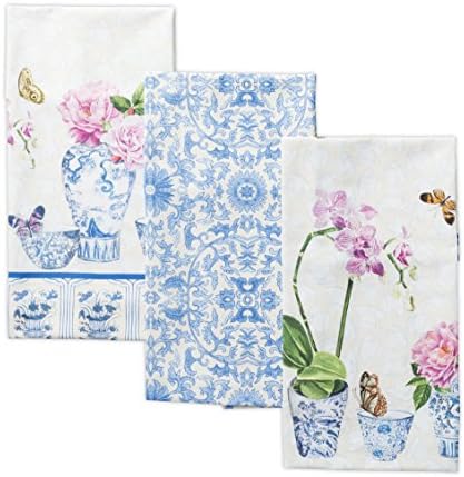 Maison dHermine Dish Towels Set of 3 2750 x 20 Cotton Kitchen Towels