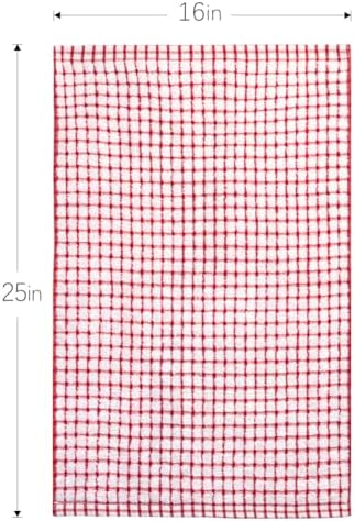 100 Cotton Kitchen Dish Towels - Soft Absorbent 16x25 Inch