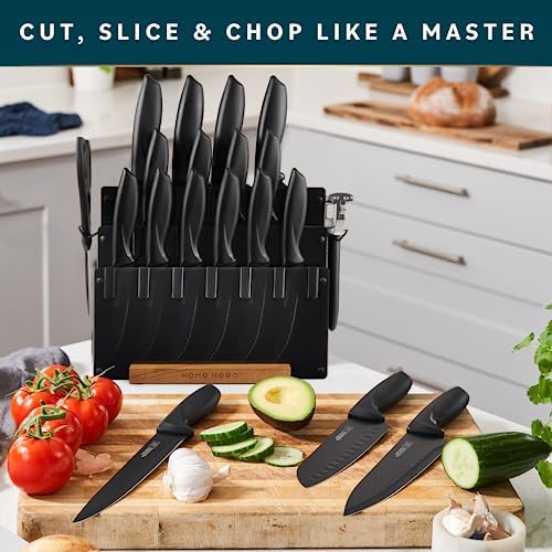 Ergonomic Kitchen Knife Set with Precision