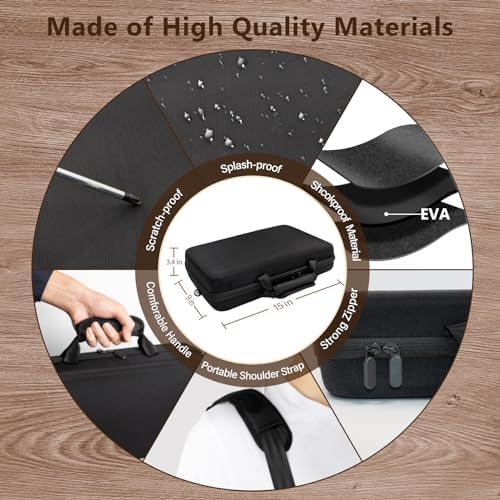 Organized Knife Storage Case with Shoulder Strap