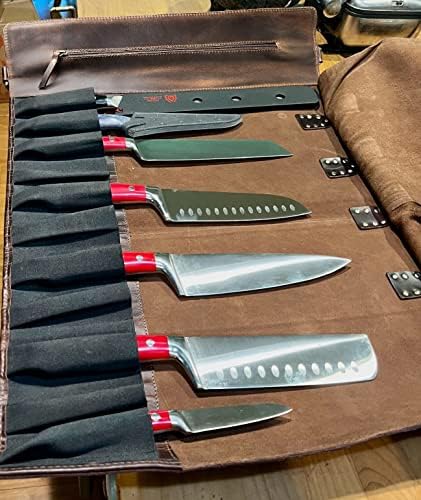 Rustic Town Chef Knife Roll for All Knives