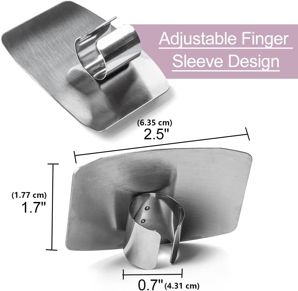 Stainless Steel Finger Protectors for Cutting