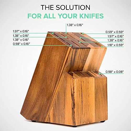 Coninx Acacia 15-Slot Knife Holder