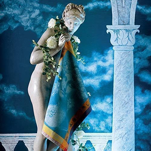 Garnier Thiebaut Mona Lisa Bleu French Kitchen Towel