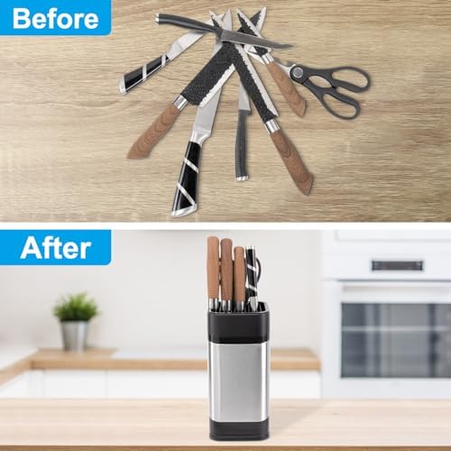 Space-Saving Kitchen Knife Holder