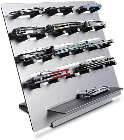 metalter techno pocket knife case organizer aluminum alloy dark grey TSA-friendly