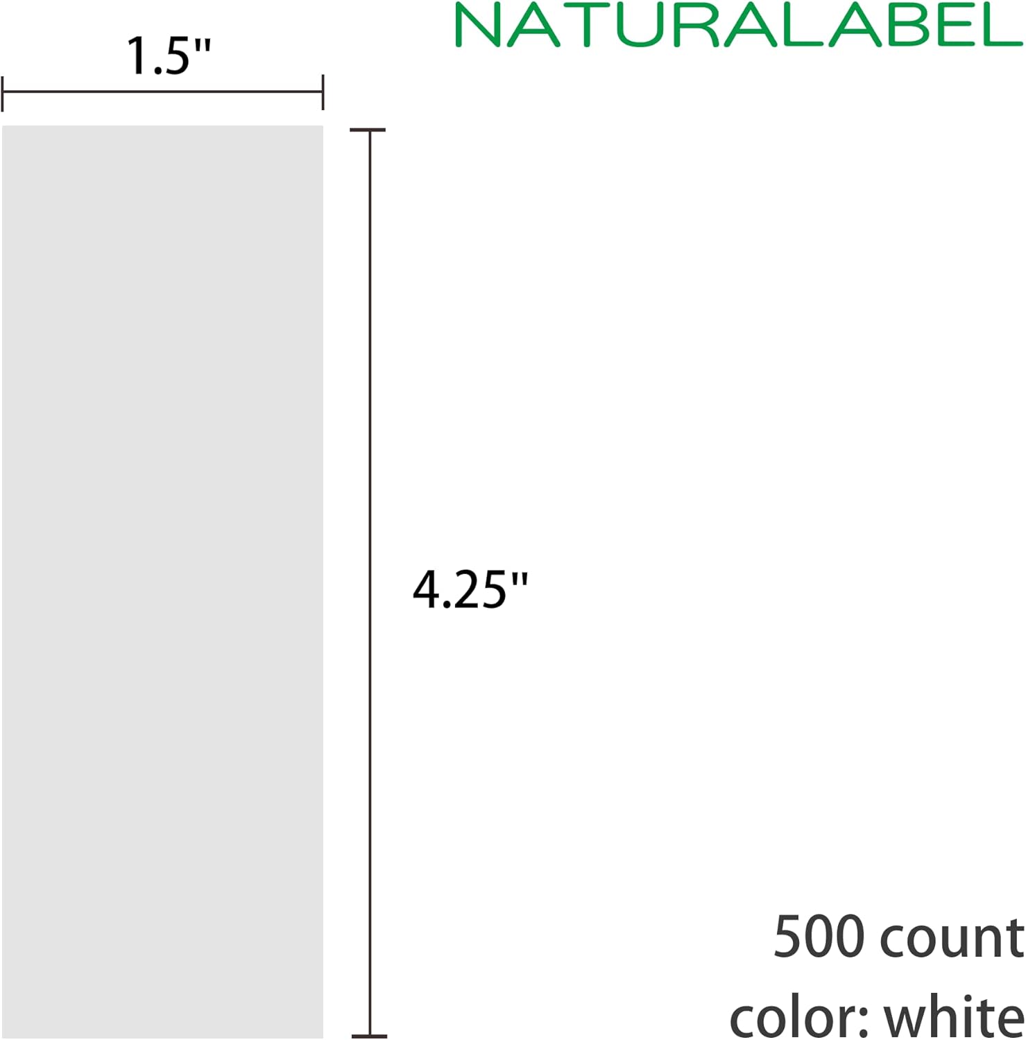 NaturalLabel Eco-Friendly Napkin Rings 500-Count