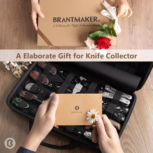 Organized Knife Storage Case with Shoulder Strap