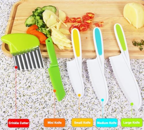 Kids Safe Knives Set for Toddler
