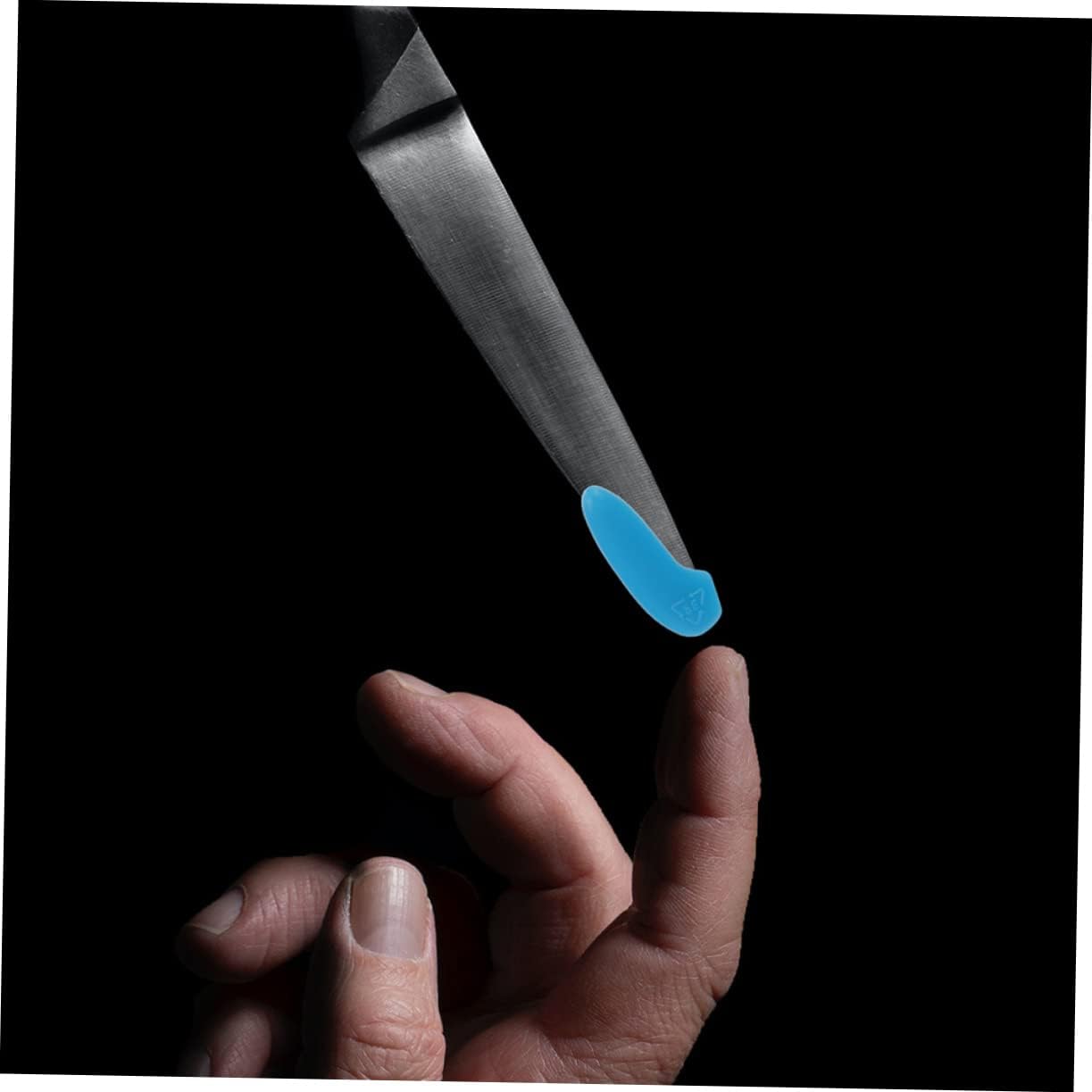 25pcs tipped chili set knife guard plastic handles prevents stabbing by knife tip