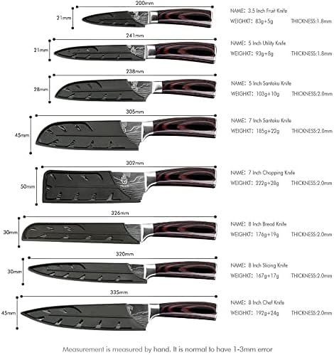 Precision-Kitchen Knife Set