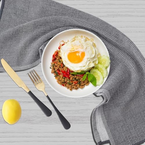 Homaxy Premium Kitchen Towels 18x28 inch 6-Pack