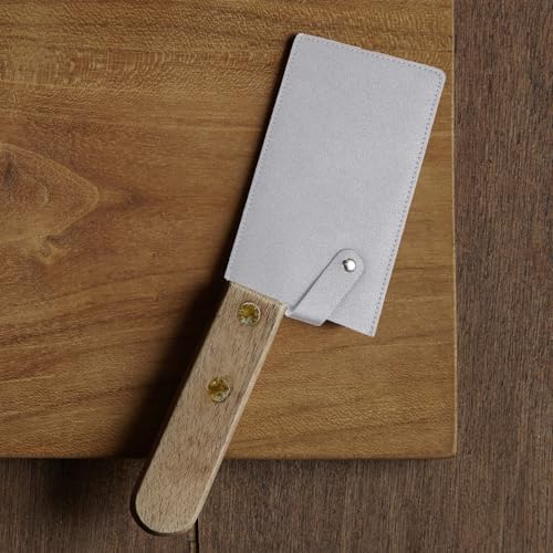 PATIKIL Waterproof PU Leather Knife Sheath - 8 Kitchen Knife Protector Silver
