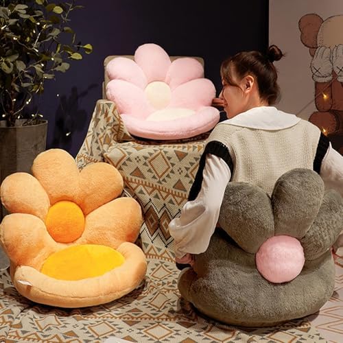 Premium Plush Flower Cushion for Comfort Style