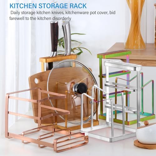Space-Saving Stainless Steel Knife Rack for Tiny Homes and Small Spaces