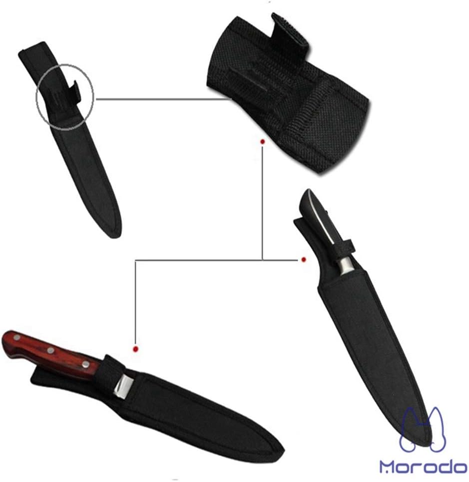 1112 Chef Knife Sheath Black Nylon