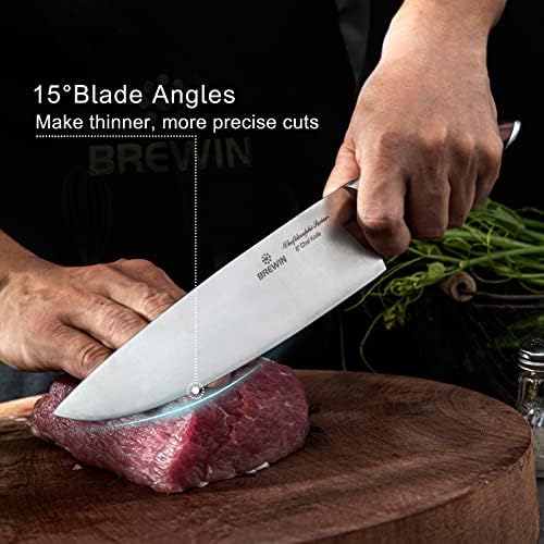 Brewin CHEFILOSOPHI 5-Piece Professional Chef Knife Set