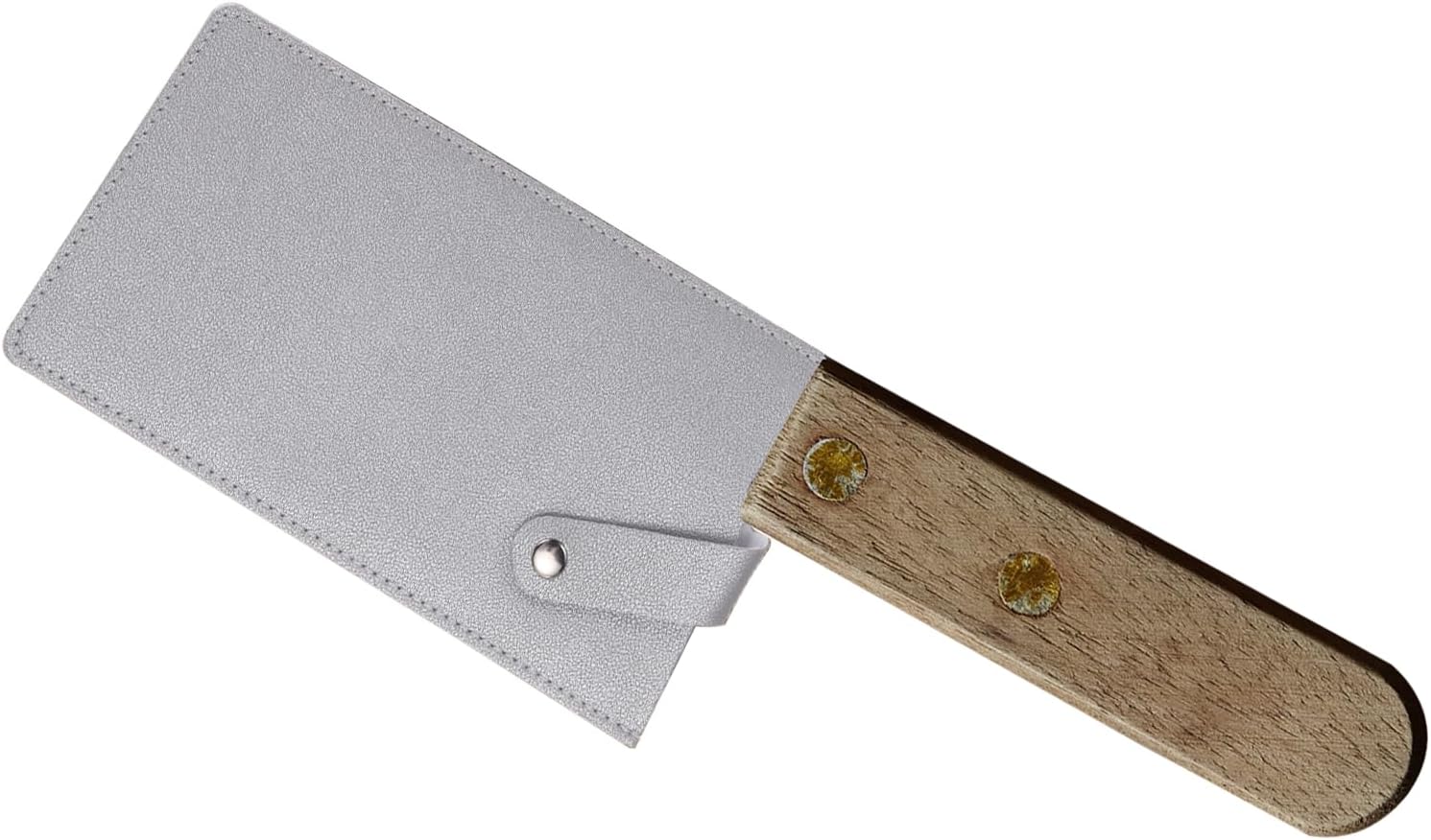 PATIKIL Waterproof PU Leather Knife Sheath - 8 Kitchen Knife Protector Silver