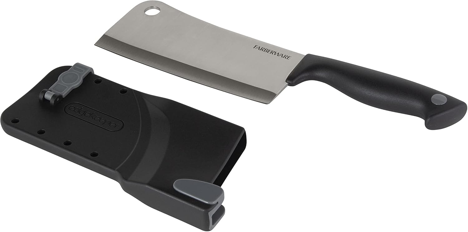 Farberware Edgekeeper 6-Inch Knives Self-Sharp Black