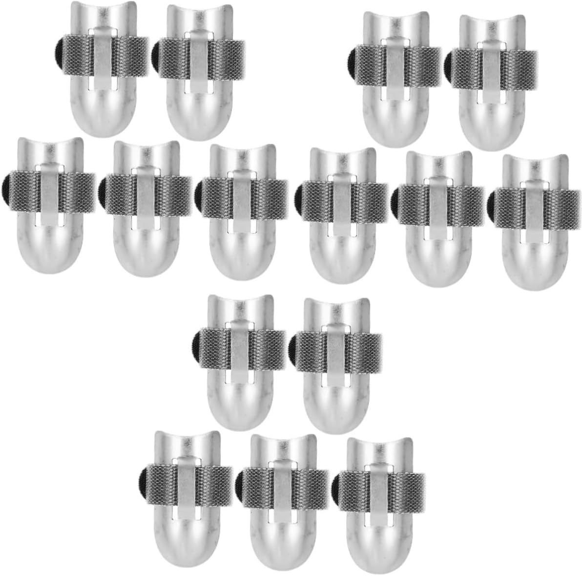 3pc Stainless Steel Finger Guards for Cutting Food Kitchen Sewing Use TopperFun
