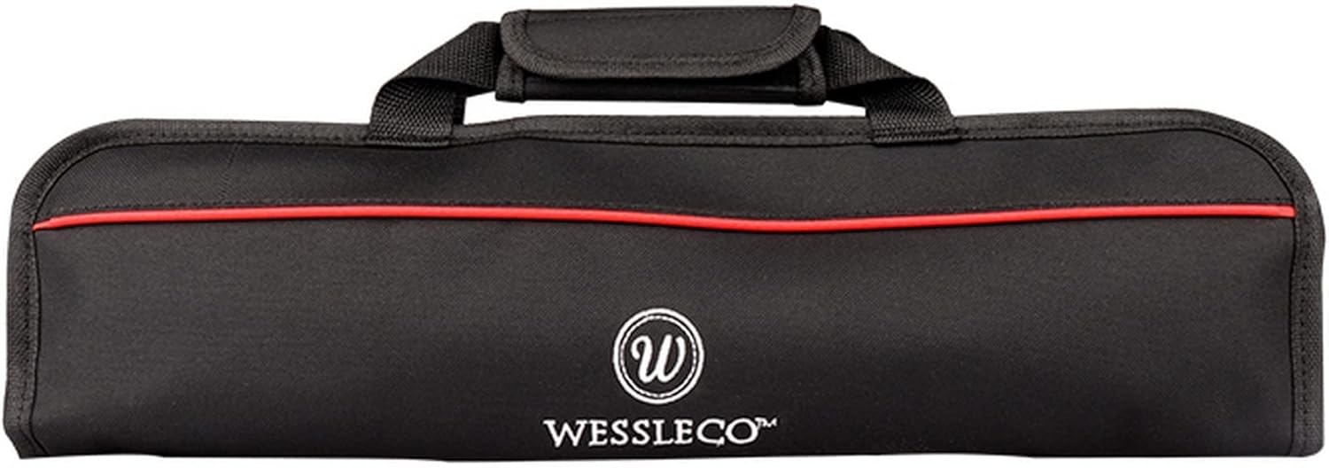 Wessleco Chef Knife Bag 5 Slots Red