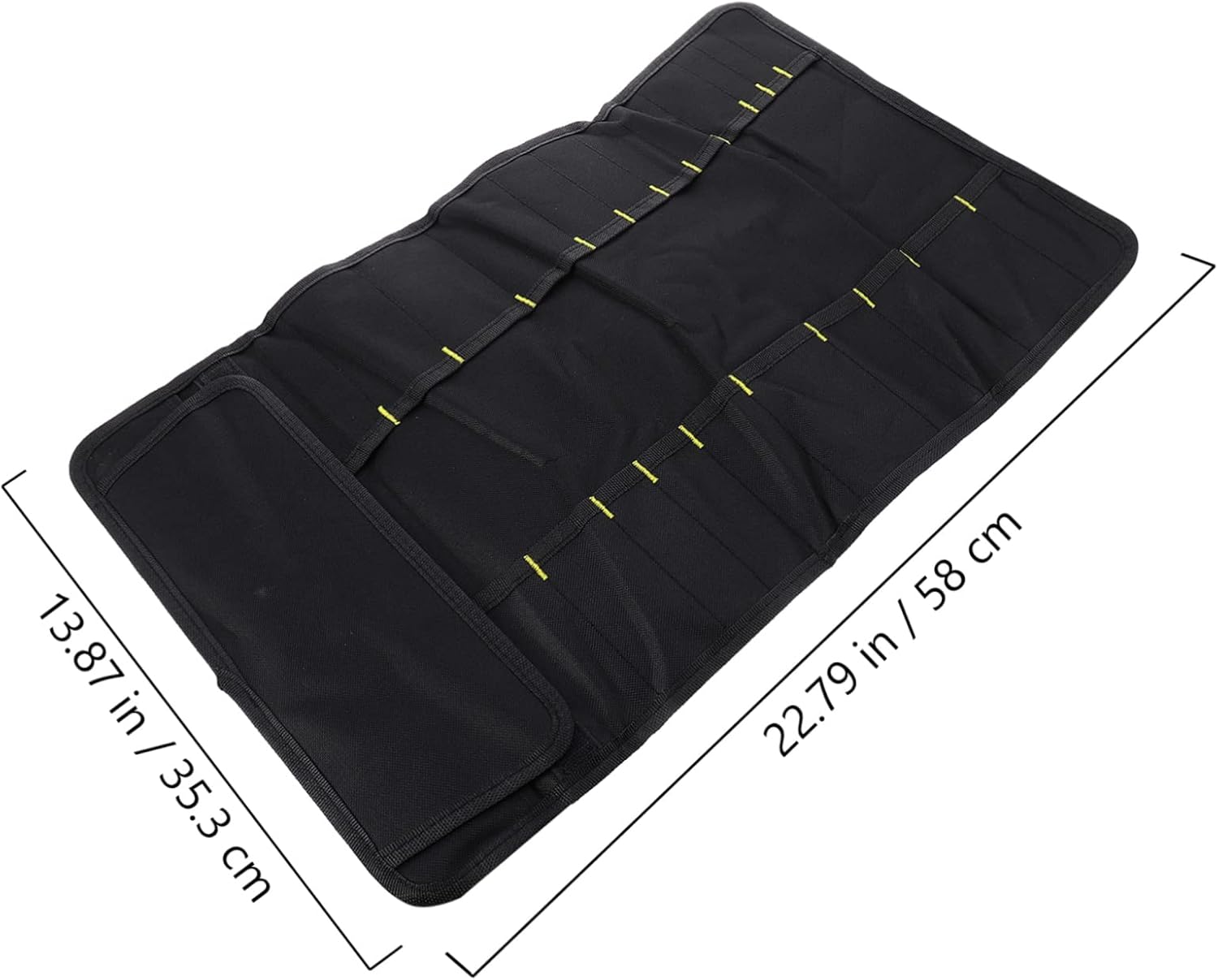 22 Slots Portable Chef Roll Bag Multi Functional Knife Carrying Case