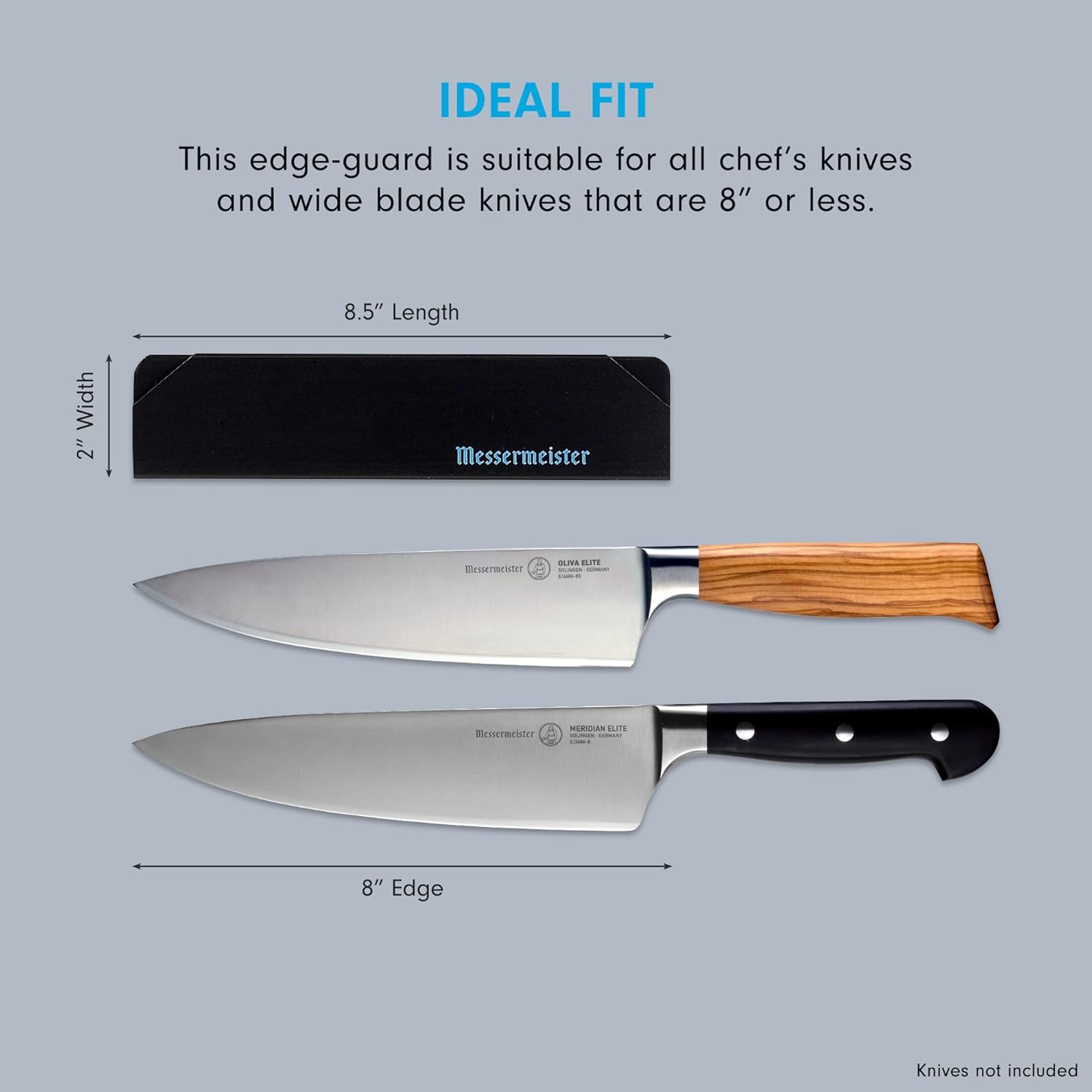 FASHIONABLE KNIFE PROTECTOR - 8 Edge-Guard by Messermeister