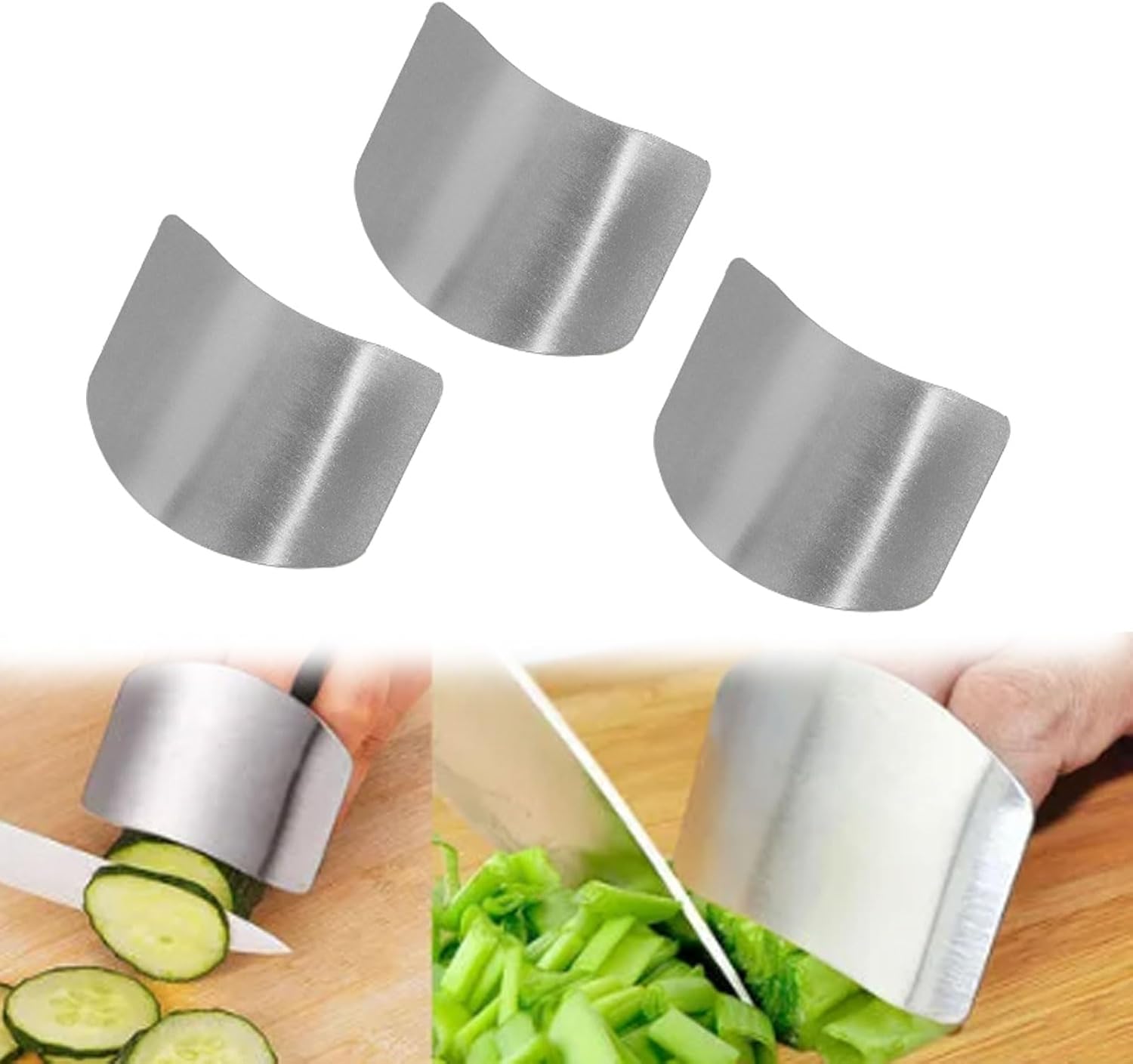 Stainless Steel Finger Protectors for Cooking